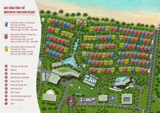 Bán biệt thự liền kề dự án Movenpick Cam Ranh Resort, từ chủ đầu tư.0987018096