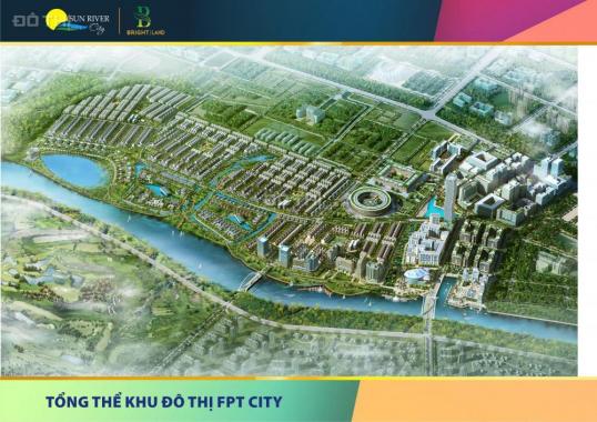 Sun River City - Đất BT ven biển cho cuộc sống tiện nghi CC bên FPT City Đà Nẵng từ 390 triệu/nền