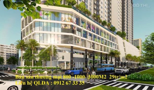 Bán sàn thương mại dự án Goldern Palm mặt đường Lê Văn Lương. DT 800m2 - 3000m2 - Giá 29tr/m2
