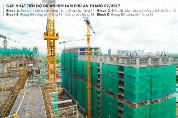 Căn hộ Him Lam cạnh Thảo Điền, Quận 2, ngay ga số 9 tuyến Metro số 1, trả trước 45% nhận nhà