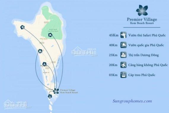 Chỉ 3 tỷ sở hữu ngay biệt thự 260m2, mặt biển Bãi Kem Phú Quốc CK lên tới 40%, LS 9% cam kết 15 năm