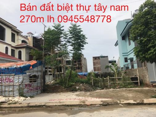 Bán đất biệt thự MB 530, TP Thanh Hóa, hướng Tây Nam. Gần CV 7 ha, LH: 0945548778