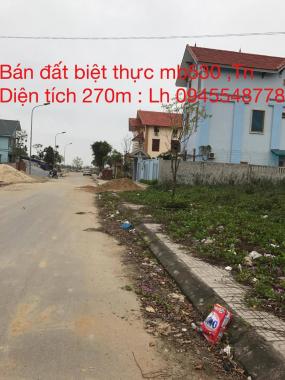 Bán đất biệt thự MB 530, TP Thanh Hóa, hướng Tây Nam. Gần CV 7 ha, LH: 0945548778