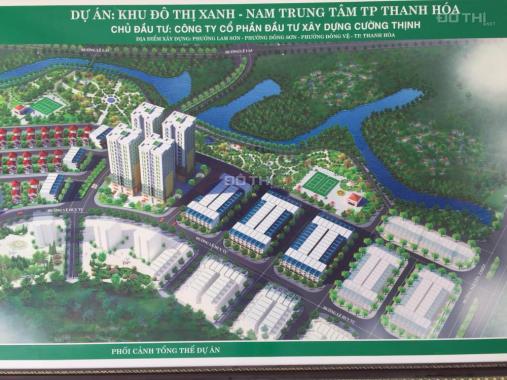 Bán lô đầu ve Tây tứ trạch khu đô thị Xanh Nam trung tâm TP Thanh Hoá