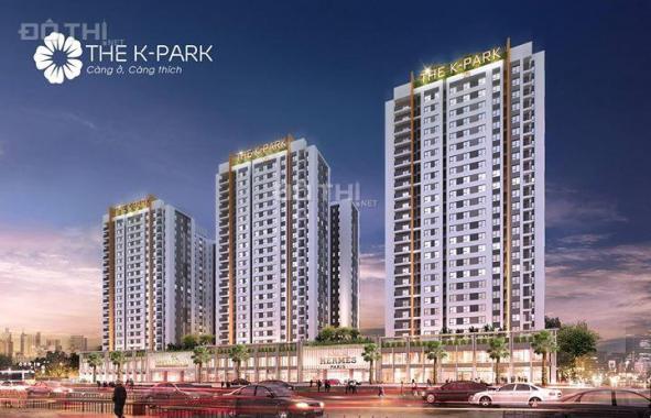 Chung cư The K-Park cạnh Metro Hà Đông căn 2 phòng ngủ 2 wc giá chỉ từ 1,1 tỷ full nội thất cao cấp