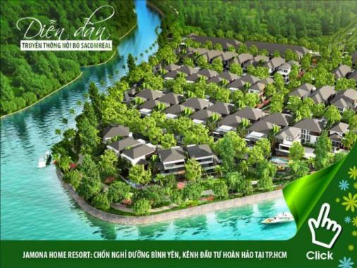 Bán lô F đất nền Jamona Home Resort giá 20 triệu/m2, biệt thự tứ lập. LH 0902513911