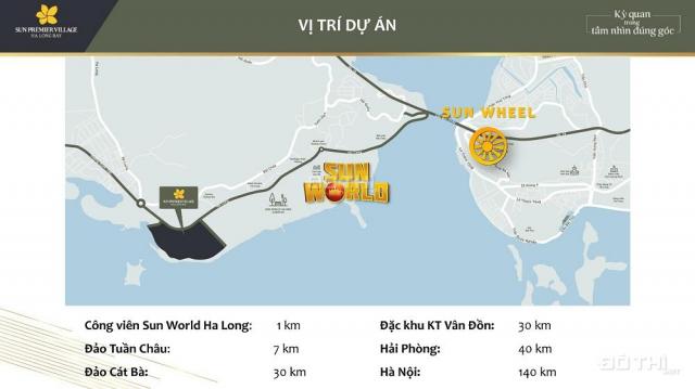 Bán biệt thự view biển Hạ Long, 400m2 x 3T + 4PN 5VS, cao cấp 5* chỉ 8 tỷ/căn. Lợi nhuận 2 tỷ/năm
