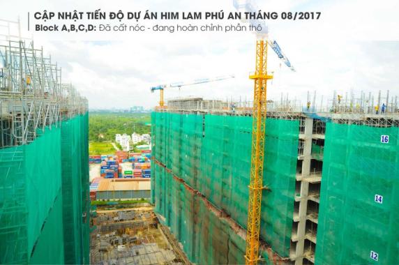 Cần sang lại căn hộ D13-06 Him Lam Phú An (căn góc view đẹp, hướng ga Metro)