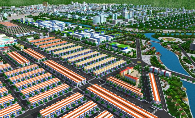 Đất nền khu công nghiệp Việt- Sing, cơ sở hạ tầng hoàn thiện