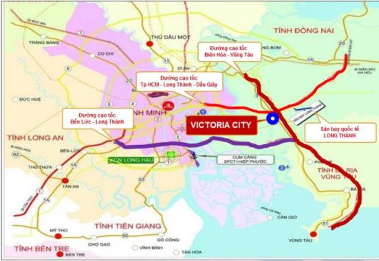 Nhà đất Đồng Nai, đất nền sân bay Long Thành, dự án Victoria City, MT QL 51, NH hỗ trợ 70%