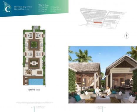 Bán biệt thự Sun Premier Village Kem Beach, ưu đãi chiết khấu 40% giá bán, CĐT cam kết LN 9%/năm