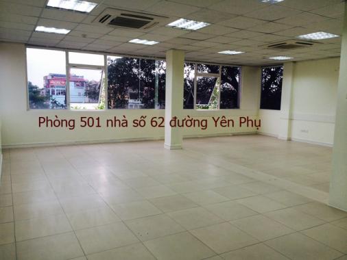 Chủ nhà cho thuê 75m2 văn phòng tại đường đôi Yên Phụ, giá 17 triệu/tháng. LH 0986646169