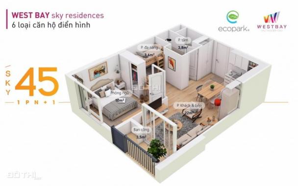 Mua nhà Ecopark nên chọn căn 45 m2, giá rẻ tặng full nt, lh: 0942261669
