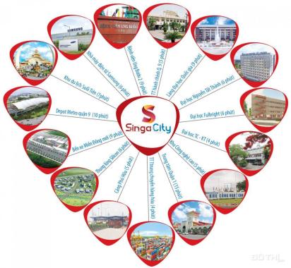 Singa City quận 9 chính thức nhận đặt chỗ, giá gốc chỉ 16 tr/m2 tặng ngay 1-2 lượng vàng SJC