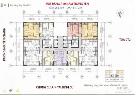 Tôi có suất ngoại giao chung cư A10 Nam Trung Yên, (0983 262 899). Giá rẻ