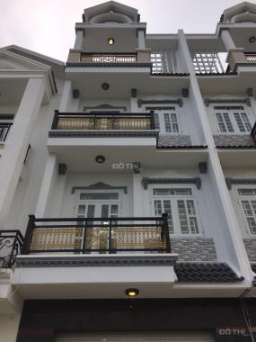Bán nhà mới đẹp, đường 8m Huỳnh Tấn Phát, Nhà Bè, DT 4x18m, 2 lầu, sân thượng. Giá 2,85 tỷ