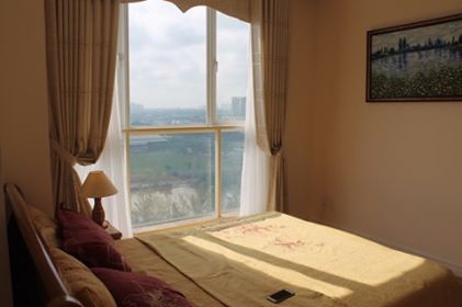 Cho thuê CH penthouse Q7, giá 49 tr/th, KDC Trung Sơn - Silland Tower, hồ bơi sân vườn. 0904840402