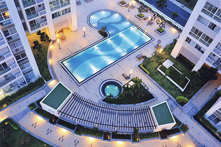 Cho thuê gấp CH Riverpark Residence, Phú Mỹ Hưng, 3 PN, tầng 3 lock A view sân vườn, hồ bơi giá tốt