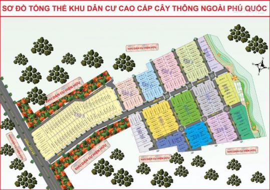 Bán đất nền dự án tại đường Cây Thông Ngoài, Xã Cửa Dương, Phú Quốc, Kiên Giang. Diện tích 100m2