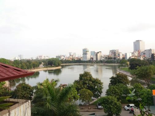 Bán nhà phố Hồ Ba Mẫu, Lê Duẩn, view thẳng ra hồ, vị trí cực đẹp, 65m2 x 5 tầng. Giá 12,5 tỷ