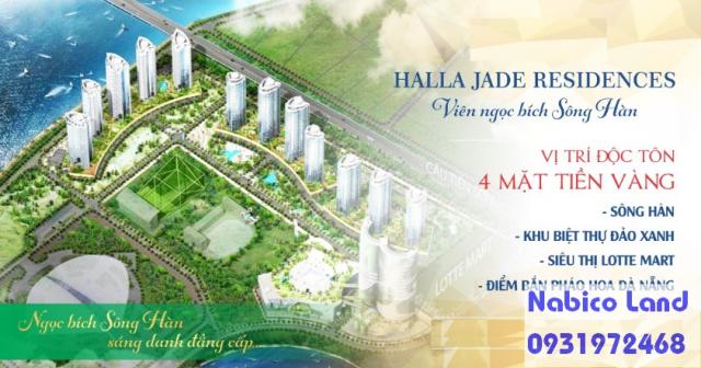 Mở bán KĐT phức hợp Halla Jade Residence, vị trí 3 mặt tiền đắc địa chỉ với 44 triệu/m2