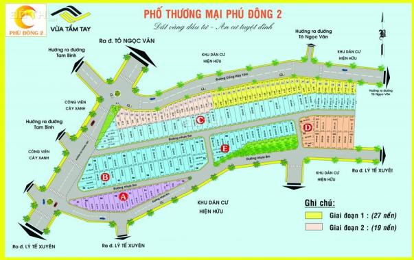 Đất mặt tiền 12m Tam Bình, Tô Ngọc Vân, thích hợp đầu tư, kinh doanh. 0906 303 814