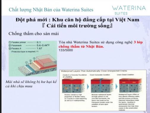 Waterina Suites, chất Lượng từ nền tảng Nhật Bản 