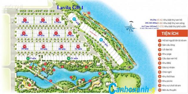 Cơ hội sở hữu biệt thự Lavila giai đoạn cuối giá chỉ 5,7 tỷ/căn