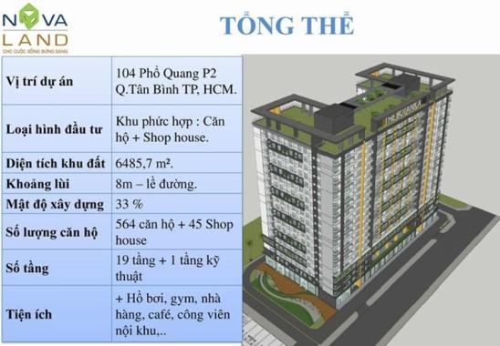 Bán gấp căn hộ 3PN, 97m2, 3.5 tỷ, dự án The Botanica, 104 Phổ Quang, Tân Bình