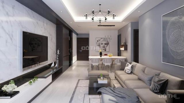 Bán căn hộ 77.6m2 có đầy đủ nội thất, giá 2.1 tỷ mặt đường Lê Văn Lương kéo dài