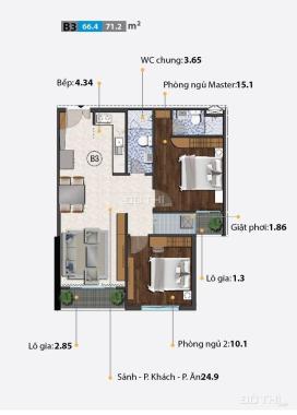 Bán 15 căn cuối cùng dự án Carillon 5, Q. Tân Phú - Nhận nhà trả chậm 12 tháng 0% lãi suất, CK 6.7%