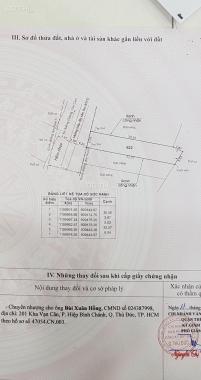 Bán lô đất đường Dương Văn Cam, P Linh Tây, Thủ Đức. DT 6x32m = 192 m2 thổ cư 100%