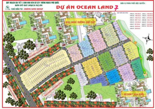 Ocean Land 7 - Phú Quốc - Nơi đầu tư BĐS tuyệt vời nhất - Lãi cao - CK lên đến 16%