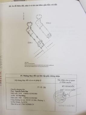 Bán nhà HXH 91/19/3 Nguyễn Trọng Tuyển, P. 15, Q. Phú Nhuận. DT: (3.8 x 23)m Đông Nam