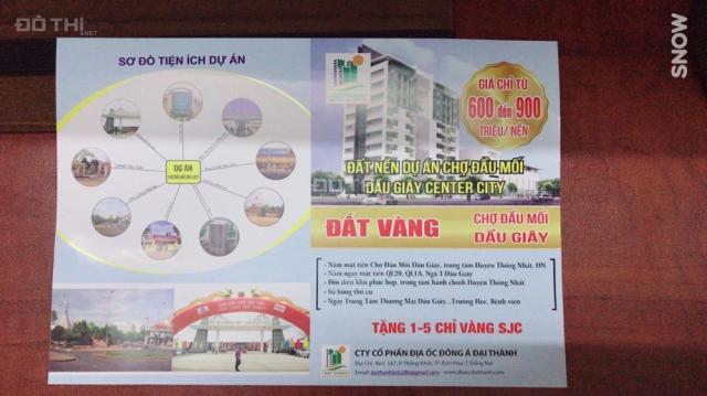 Bán đất nền dự án tại dự án Dau Giay Center City, Thống Nhất, Đồng Nai