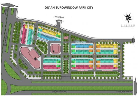 Bán nhà biệt thự, liền kề tại dự án Eurowindow Park City, Thanh Hóa, Thanh Hóa DT 84m2, giá 27tr/m2