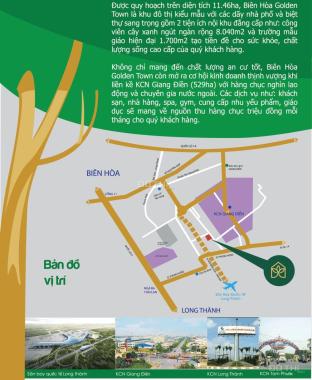 Bán đất nền dự án liền kề KCN Giang Điền, Đồng Nai. Giá 7 tr/m2