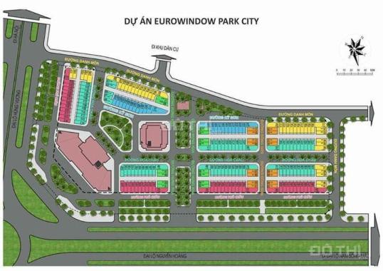 Bán đất nền dự án tại dự án Eurowindow Park City, Thanh Hóa, Thanh Hóa DT 86m2, giá 33 triệu/m2