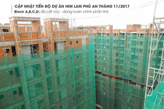 Căn hộ cao cấp Him Lam Phú An, CĐT xây xong mới bán, thanh toán 30% nhận nhà