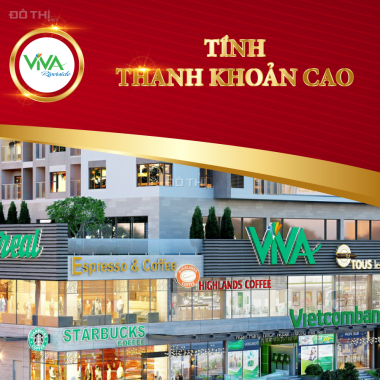 Dự án Viva Riverside, Quận 6, Hồ Chí Minh diện tích 37,62m2, chỉ với 900tr căn hộ shophouse