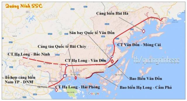 Bán 05 lô đất tại  kinh tế Vân Đồn, Quảng Ninh. Giá có thể tăng vài lần