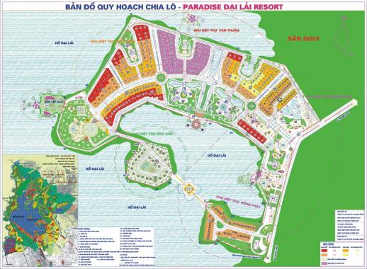 Bán đất nền Paradise Đại Lải Resort chỉ từ 700 triệu/lô