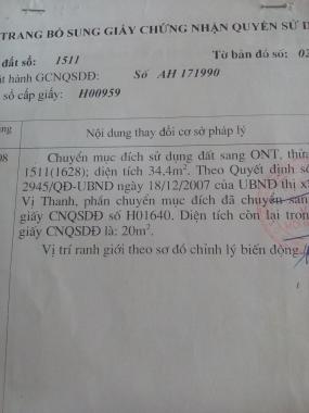 Bán đất nền khu dân cư kho bạc, 5x20m, giá 145 triệu