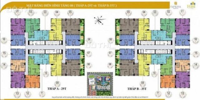 Chính chủ cần bán căn 3 phòng ngủ 99m2, Imperia Garden - 3.3 tỷ. LH: 	0896630179