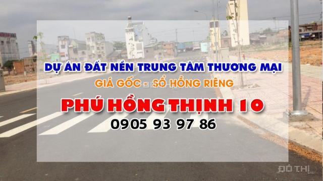 Đất nền ngay QL1K Phú Hồng Thịnh 10, DT = 60m2 - 125m2, SHR, có TTTM Wincom, chợ và trường học