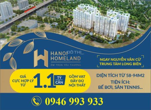 Thông báo chủ đầu tư - ngày 17/06 mở bán chính thức dự án Hà Nội Homeland các tầng 3,7,10,12,15