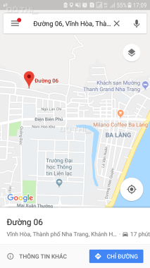 Bán nhanh 2 lô đất còn lại tại Nguyễn Chích - Vĩnh Hòa - Nha Trang