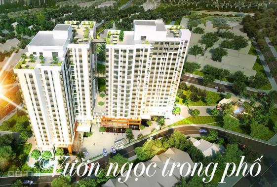 Căn hộ Thủ Thiêm Garden, 2 phòng ngủ, 2 WC, nội thất cơ bản, xem nhà gọi đến 0913158093