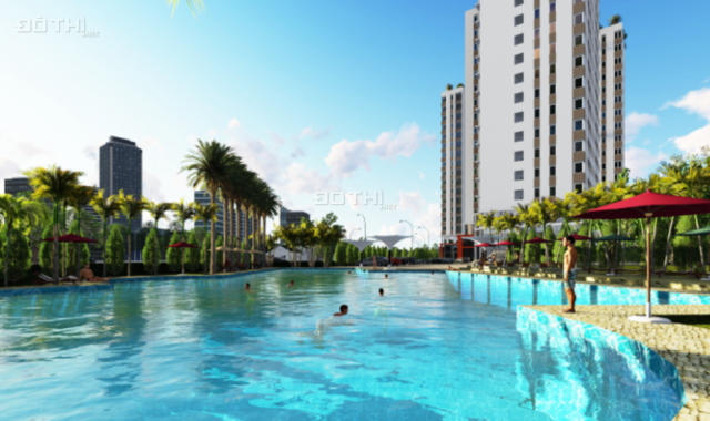 Căn hộ Thủ Thiêm Garden, 2 phòng ngủ, 2 WC, nội thất cơ bản, xem nhà gọi đến 0913158093
