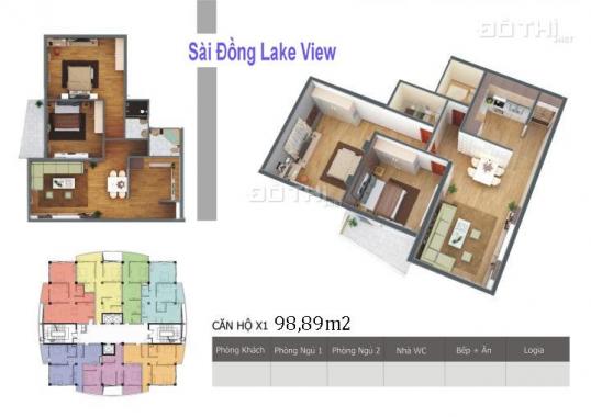 Nhận nhà ở ngay tại Sài Đồng Lake View, quà tặng tân gia trị giá 70 triệu, LH: 0983901866